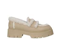 HUGO Kris_Loafer_MCRSD, Mocassini_Flats Donna, Open Beige, 41 EU