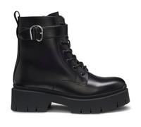 HUGO Kris_luboot_Brom, Stivaletti alla Caviglia Donna, Nero, 39 EU