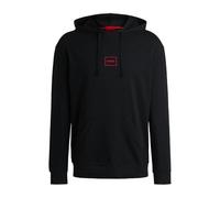 HUGO Laze Hoodie, Loungew_Felpa Uomo, Black1,