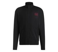 Felpa HUGO Laze Half Zip nero puro rosso - XL