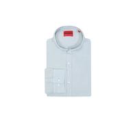 HUGO Leinenhemd Slim Fit ELVORY blu | L