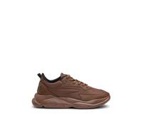 HUGO Leon Runn cvpu, Uomo, Medium Brown 212, 43 EU