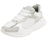 HUGO Leon_Runn_mepu, Scarpe da Ginnastica Donna, Open White, 35 EU
