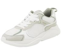 HUGO Leon_Runn_mepu, Scarpe da Ginnastica Donna, Open White, 41 EU
