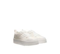 HUGO Sneakers con plateau in similpelle verniciata - Style Lyssa_Tenn_npk, 50548151 Bianco 38
