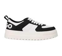 HUGO Lyssa_Tenn_txbc, Scarpe da Ginnastica Donna, Open White, 38 EU