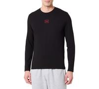 Hugo Maglia a Maniche Lunghe da Uomo, Nero, M