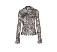 HUGO Top a collo alto con motivo animalier e drappeggi - Style Dardonnay, 50546248 A disegni XS