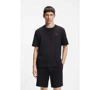 HUGO Maglia del pigiama in misto cotone - Style Austin T-Shirt, 50532011 Nero S