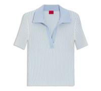 Hugo - Maglieria con Scollo a V - - Knitwear - Donna - Blu - L