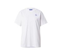 HUGO Maglietta blu / bianco Donna HUGO XL blu / bianco