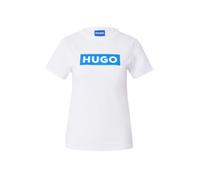 HUGO Maglietta 'Classic' blu / bianco Donna HUGO XL blu / bianco