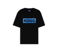 HUGO Maglietta da uomo, Nero 001, XL