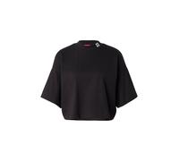 HUGO Maglietta 'Damelody' nero / bianco Donna HUGO XS