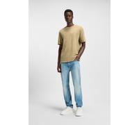 Hugo Dapolino 10248326 Red Short Sleeve T-shirt Beige 2XL Uomo