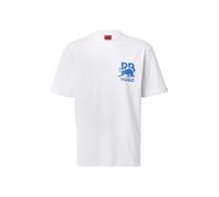 HUGO HUGO x RB T-shirt in cotone con logo con grafica toro - Style Dartox_RB, 50549307 Bianco XXL