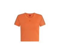HUGO Maglietta 'Delanor' mandarino Donna - Abbigliamento - Taglie comode - Maglie e top - Maglie e T-shirt HUGO S