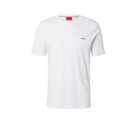 T-shirt HUGO Cotton Chest Logo manica corta bianco nero - XL
