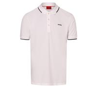 Polo HUGO Contrast Color manica corta bianco - S