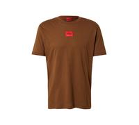 HUGO Maglietta 'Diragolino212' caramello / rosso Uomo HUGO XXL caramello / rosso