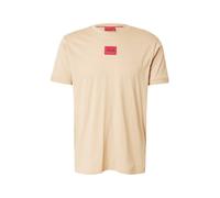 HUGO Maglietta 'Diragolino212' sabbia / rosso acceso / nero Uomo HUGO M