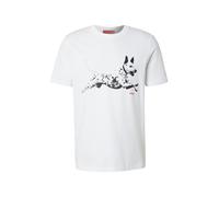 Hugo Dirunn 10258299 Short Sleeve T-shirt Bianco 2XL Uomo