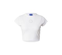 HUGO Maglietta 'Dome_B_2' trasparente / bianco Donna HUGO M