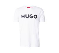 HUGO Maglietta 'Dulivio' nero / bianco Uomo HUGO S