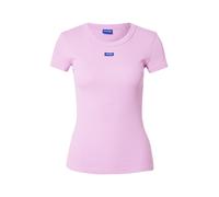 HUGO Maglietta 'Easy' blu reale / rosa chiaro / bianco, Taglia XL