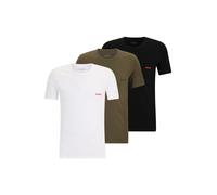 HUGO Maglietta intima cachi / nero / bianco Uomo HUGO XL