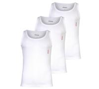 HUGO Maglietta intima rosso / bianco Uomo HUGO XL rosso / bianco