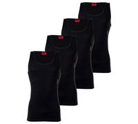 HUGO Maglietta intima rosso / nero Uomo HUGO S rosso / nero