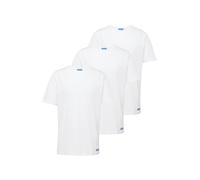 HUGO Maglietta 'Naolo' blu / bianco, Taglia S