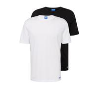 HUGO Maglietta 'Naolo' blu / nero / bianco Uomo HUGO XL blu / nero / bianco