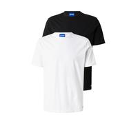 HUGO Maglietta 'Naolo' blu / nero / bianco Uomo HUGO XS blu / nero / bianco