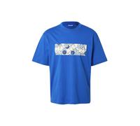 HUGO Maglietta 'Nurix' blu / blu pastello / nero / bianco Uomo HUGO S blu / blu pastello / nero / bianco