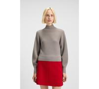 HUGO Maglione a collo alto con fit morbido e maniche raglan - Style Sorellasio, 50548292 Marrone chiaro XS