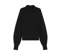 HUGO Maglione a collo alto con fit morbido e maniche raglan - Style Sorellasio, 50548292 Nero S