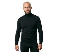 HUGO Maglione a collo alto in lana merino con logo ricamato - Style San Thomas-M, 50474174 Nero L