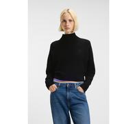 HUGO Maglione corto a collo alto con logo Happy HUGO ricamato - Style Sesty_B, 50522508 Nero L