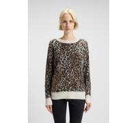 HUGO Maglione dal taglio morbido con motivo jacquard animalier - Style Seratu, 50548255 A disegni L