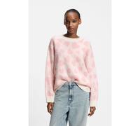 HUGO Maglione oversize con motivo jacquard a cuore - Style Sallyna_B, 50555441 Rosa a motivi M