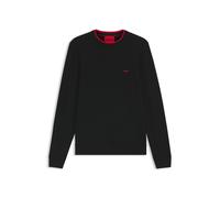 HUGO Maglione regular fit in misto cotone - Style San Cudo-1, 50485822 Nero M