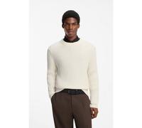 HUGO Maglione relaxed fit in cotone a coste - Style Sribban, 50570249 Colore neutro L