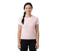 HUGO Maglione senza maniche in cotone con lavorazione a trecce - Style Shena_B, 50564317 Rosa chiaro L