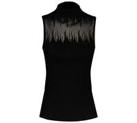 HUGO Top in maglia con sezione trasparente - Style Sieffy, 50566633 Nero L