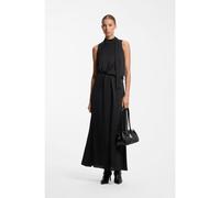 HUGO Maxi vestito in satin con scollatura a sciarpa - Style Kedina-1, 50568993 Nero 40