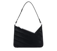 HUGO Mel Should Bag-Quilt, Borsa a Tracolla Donna, Black1, Taglia Unica