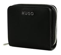 HUGO Mel SM. Zip Wallet, Portafoglio Donna, Nero, Taglia Unica