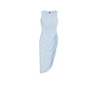 HUGO Vestito in crêpe con orlo asimmetrico si riunirono - Style Kuzella-1, 50558218 Celeste 42